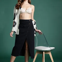 DressBerry Animal Printed Full Coverage Lightly Padded Bra image 4