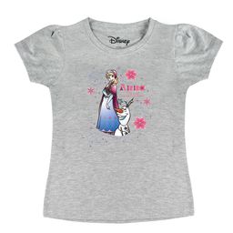 Disney by Wear Your Mind Girls Grey Printed T-shirt-picture-34