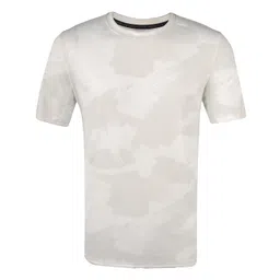 domyos Men's Short-Sleeved Crew Neck Breathable Fitness T-Shirt - White-picture-24