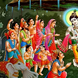 PnF Red & Blue Paper Religious Wall Photographs-picture-21