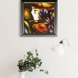 Gallery99 Black & Yellow Abstract Painting Wall Art-image-10