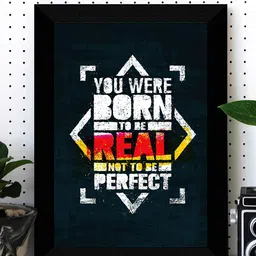 SAF Black & White Motivational Quotes Painting Wall Art-picture-19