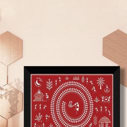 SAF Red & Black Painting Wall Art-picture-8