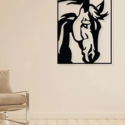 Artrooms Black Printed Metal Wall Hanging-picture-25