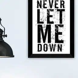 SAF White & Black Motivational Framed Wall Art-picture-15