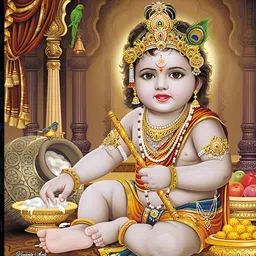 PnF Black & White Lord Krishna Religious Wooden Painting Wall Art-picture-21