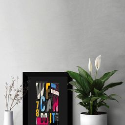 SAF Grey & Pink Motivational Quotes Painting Wall Art-picture-42