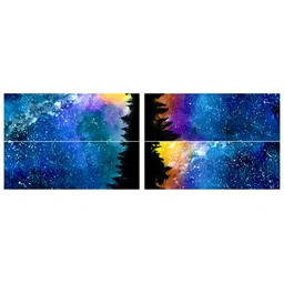 Inephos Multicoloured Canvas Wall Paintings-picture-17