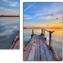 PnF Blue & Orange 3 Pieces Wall Arts-picture-41