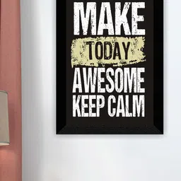 SAF Black & White Motivational Quotes Printed Wall Art-image-75