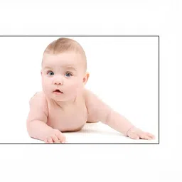 PnF White & Beige Cute Baby Wall Sticker-image-31