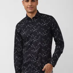 SIMON CARTER LONDON Men Slim Fit Printed Pure Cotton Casual Shirt-picture-27