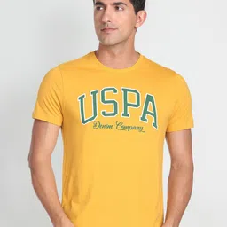 U.S. Polo Assn. Denim Co. Typography Printed Cotton Slim Fit T-Shirt-picture-22