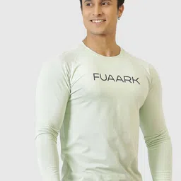 FUAARK Men Moisture Wicking Brand Logo Printed Round Neck Cotton Compression T-shirt-picture-30