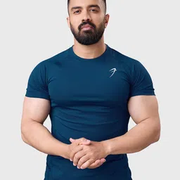 FUAARK Dri-FIT Round Neck Short Sleeves Slim Fit T-shirt-picture-11