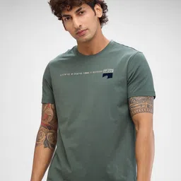 SPYKAR Men Graphic Round Neck Slim Fit T-shirt-picture-26