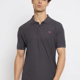 Duke Polo Collar Slim Fit Cotton T-shirt-image-46
