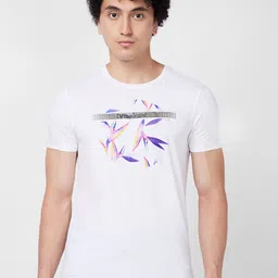 SPYKAR Graphic Printed Slim Fit T-shirt-picture-25