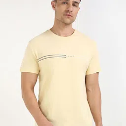 Tommy Hilfiger Men Typography Printed Round Neck Cotton T-shirt-picture-34