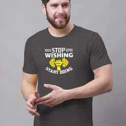 Friskers Typography Printed Cotton Slim Fit T-shirt-picture-36