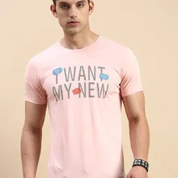 SHOWOFF Typography Printed Slim Fit T-shirt image 3