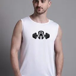Friskers Graphic Printed Round Neck Sleeveless Slim Fit Regular T-shirt-image-20
