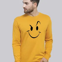 Friskers Graphic Printed Round Neck Slim Fit Cotton T-shirt-image-97