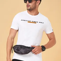 People Typography Printed Pure Cotton Slim Fit T-shirt-picture-35