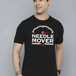 KAIDO Men Graphic Printed Round Neck Cotton T-shirt-picture-34