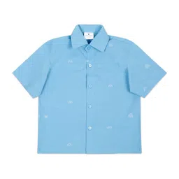 Little Musketeer Boys Floral Printed Comfort Cotton Casual Shirt-image-69