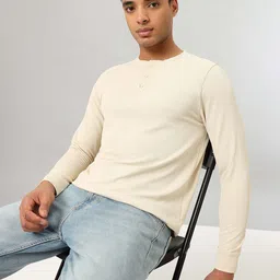 Technosport Men Active Henley Neck Solid T-Shirt-picture-14