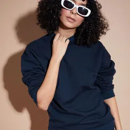 SASSAFRAS BASICS Long Sleeves Fleece Oversized Sweatshirt-picture-20