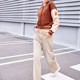 Madame Women Colourblocked Sweatshirt-picture-38