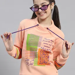 Monte Carlo Girls Typography Printed Pullover Sweatshirt-picture-39
