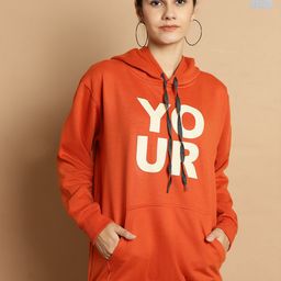 mack jonney VIMAL JONNEY Pack Of 2 Typography Printed Long Sleeves Hooded Fleece Pullover-picture-38