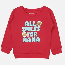 Bodycare Kids Girls Typography Printed Sweatshirt-picture-27