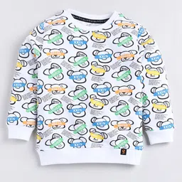 Ginie Boys Conversational Printed Cotton Sweatshirt image 1