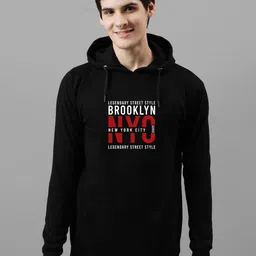 ADRO Men Printed Hooded Sweatshirt-image-66
