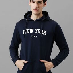 ADRO Men Printed Hooded Sweatshirt-picture-2