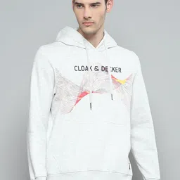 Cloak & Decker Men Printed Hooded Sweatshirt-picture-24