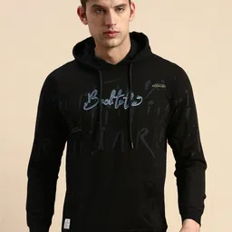 SHOWOFF Typography Printed Cotton Sweatshirt image 4