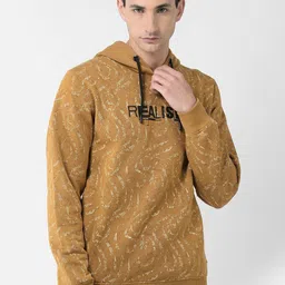 Crimsoune Club Men Printed Hooded Sweatshirt-image-31