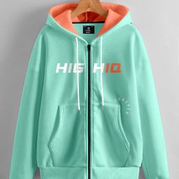 CODEZ Boys Typography Printed Hooded Front Open Sweatshirt-picture-27