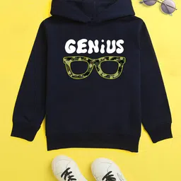 NUSYL Unisex Kids  Printed Hooded Sweatshirt-picture-16