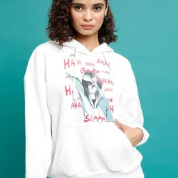 Tokyo Talkies White Graphic Printed Hooded Oversized Sweatshirt-picture-49