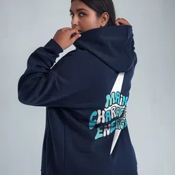 FFLIRTYGO Women Plus Size Printed Hooded Sweatshirt-image-8