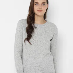 Allen Solly Woman Self Design Pullover Sweatshirt-picture-24
