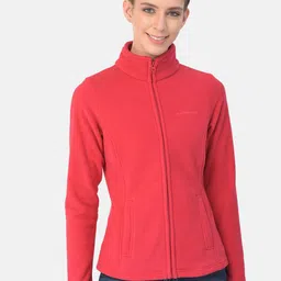 Woodland Women Fuchsia Hooded Sweatshirt-image-74