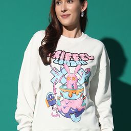 GRIFFEL Women Printed Sweatshirt-picture-37