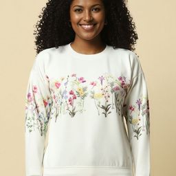 Allen Solly Woman Women Floral Printed Sweatshirt-picture-44
